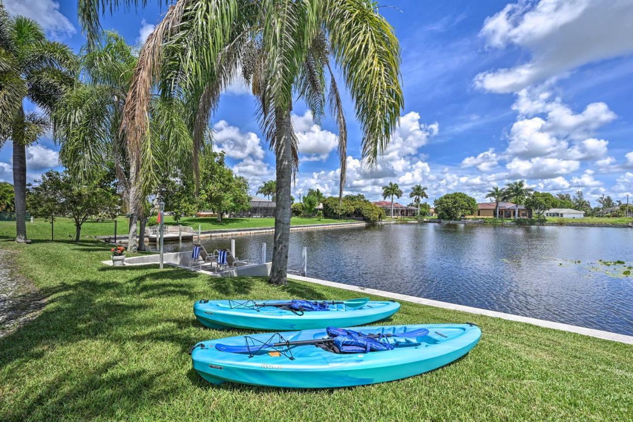 Pet-Friendly Escape With Dock And Kayaks In Cape Coral Βίλα Εξωτερικό φωτογραφία